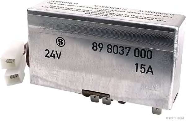 Блок управления, время накаливания