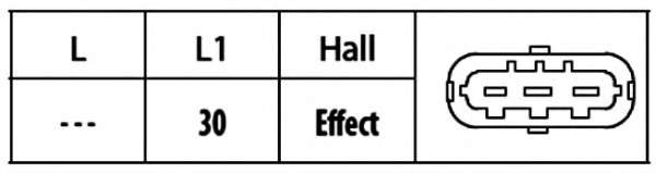 Датчик, положение распределительного вала