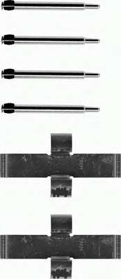 Комплектующие, колодки дискового тормоза