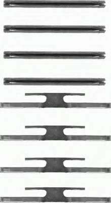 Комплектующие, колодки дискового тормоза