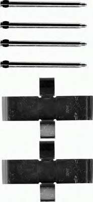 Комплектующие, колодки дискового тормоза