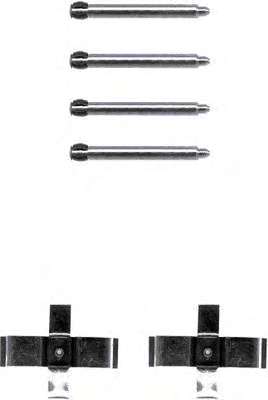 Комплектующие, колодки дискового тормоза