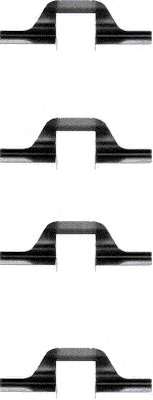 Комплектующие, колодки дискового тормоза