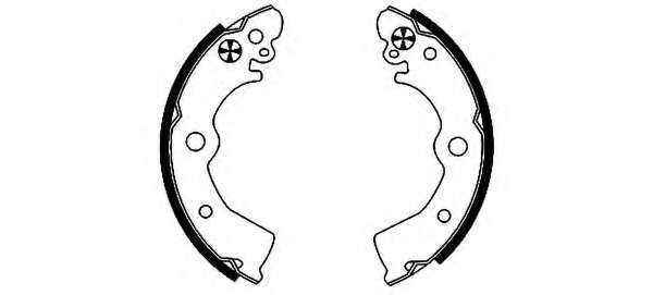 Комплект тормозных колодок