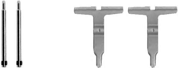 Комплектующие, колодки дискового тормоза