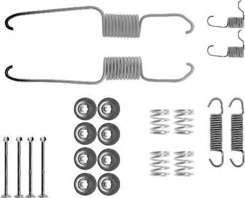 Комплектующие, тормозная колодка