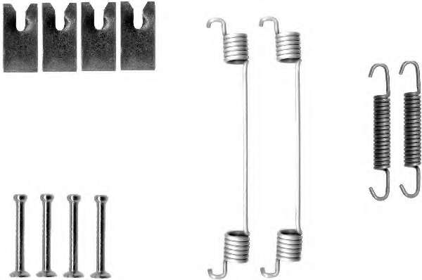 Комплектующие, тормозная колодка