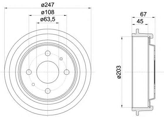 Тормозной барабан