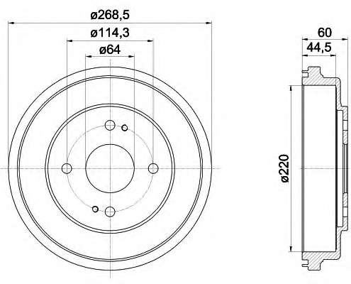 Тормозной барабан