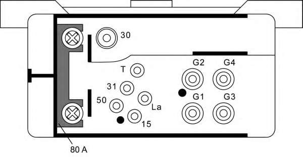 Блок управления, время накаливания