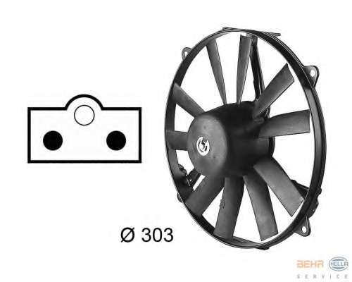 Вентилятор, охлаждение двигателя