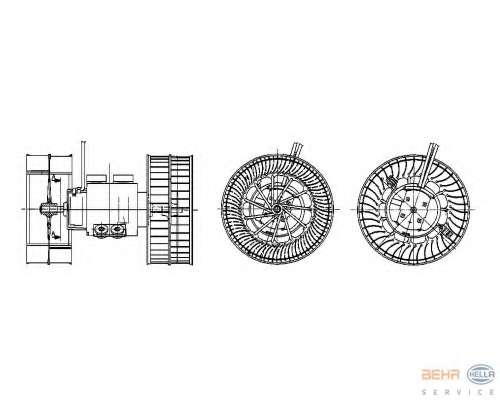 Вентилятор салона
