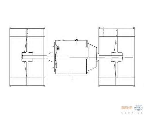 Вентилятор салона
