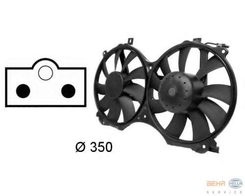 Вентилятор, охлаждение двигателя