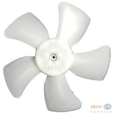 Крыльчатка вентилятора, охлаждение двигателя