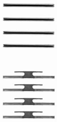 Комплектующие, колодки дискового тормоза