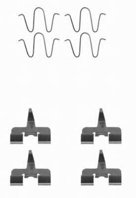 Комплектующие, колодки дискового тормоза