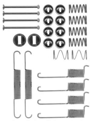 Комплектующие, тормозная колодка