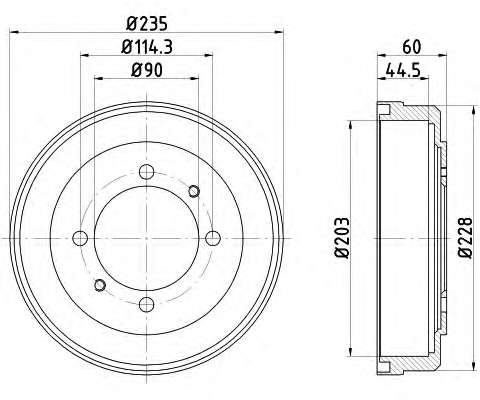 Тормозной барабан