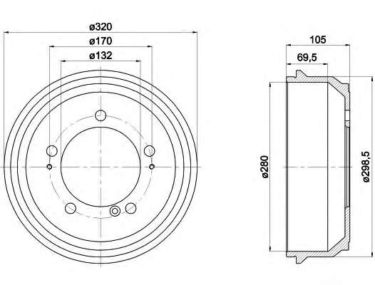 Тормозной барабан