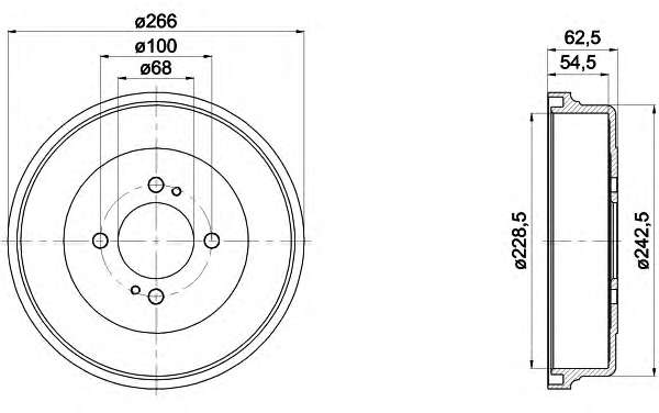 Тормозной барабан