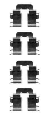 Комплектующие, колодки дискового тормоза