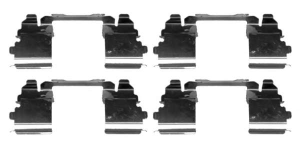 Комплектующие, колодки дискового тормоза