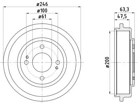 Тормозной барабан