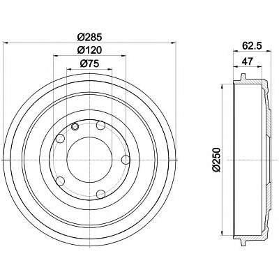 Тормозной барабан