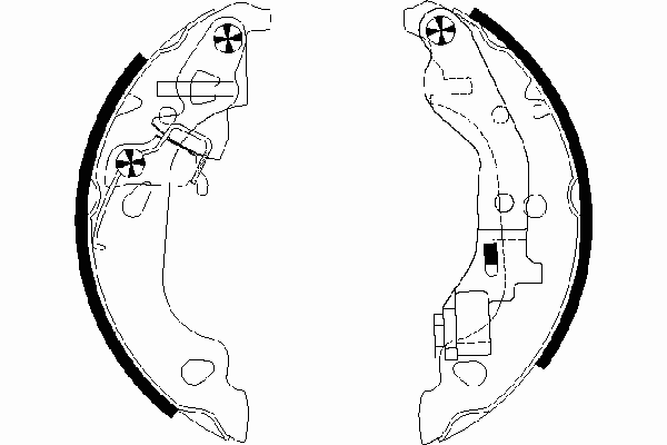 Комплект тормозных колодок