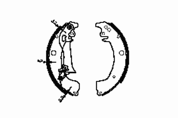 Комплект тормозных колодок