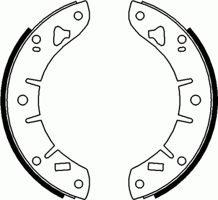 Комплект тормозных колодок