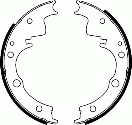 Комплект тормозных колодок