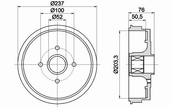 Тормозной барабан