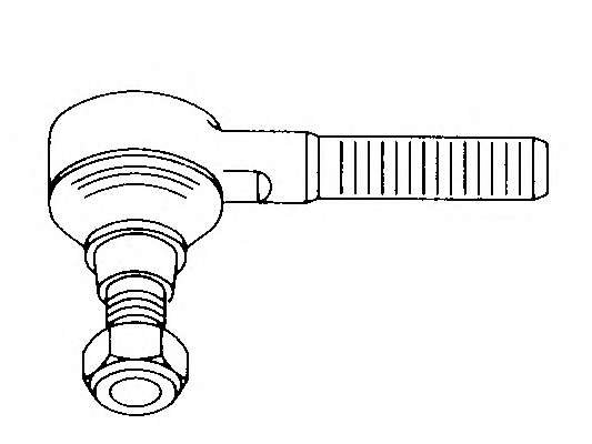 Наконечник поперечной рулевой тяги