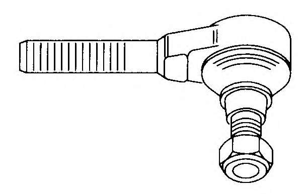 Наконечник поперечной рулевой тяги
