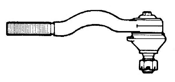 Наконечник поперечной рулевой тяги
