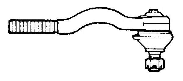 Наконечник поперечной рулевой тяги
