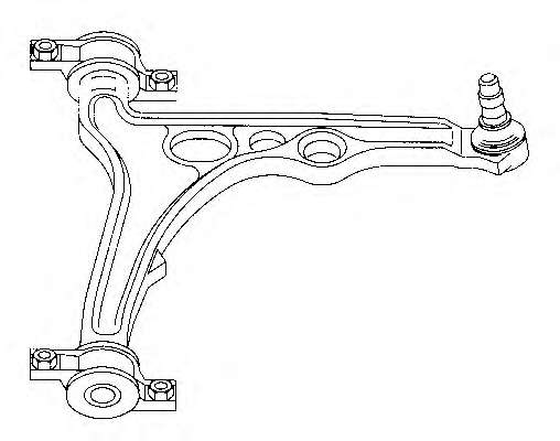 Рычаг независимой подвески колеса, подвеска колеса