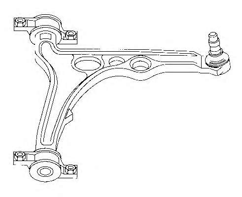 Важіль незалежної підвіски колеса