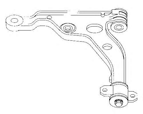 Важіль незалежної підвіски колеса