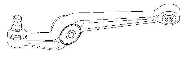Важіль незалежної підвіски колеса