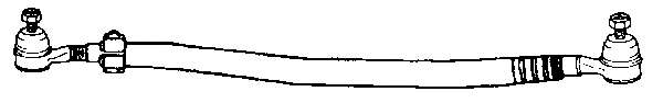Поперечная рулевая тяга