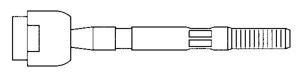 Осевой шарнир, рулевая тяга