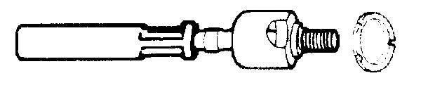 Осевой шарнир, рулевая тяга