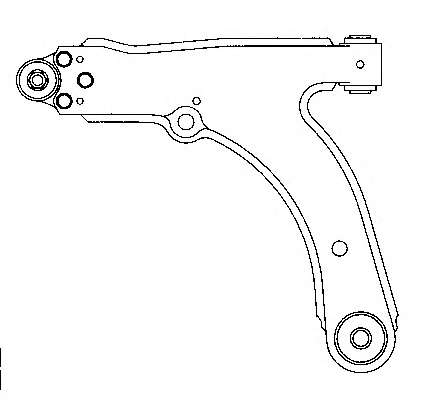 Рычаг независимой подвески колеса, подвеска колеса