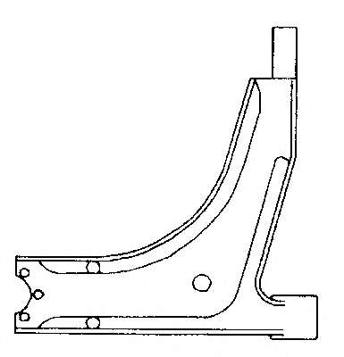 Рычаг независимой подвески колеса, подвеска колеса