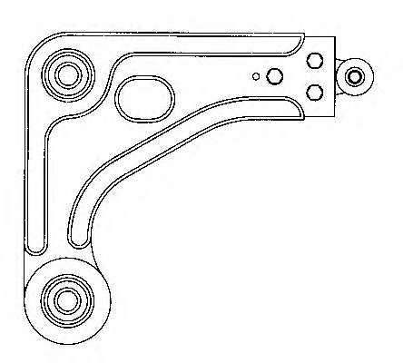 Рычаг независимой подвески колеса, подвеска колеса