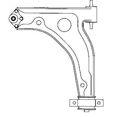 Рычаг независимой подвески колеса, подвеска колеса