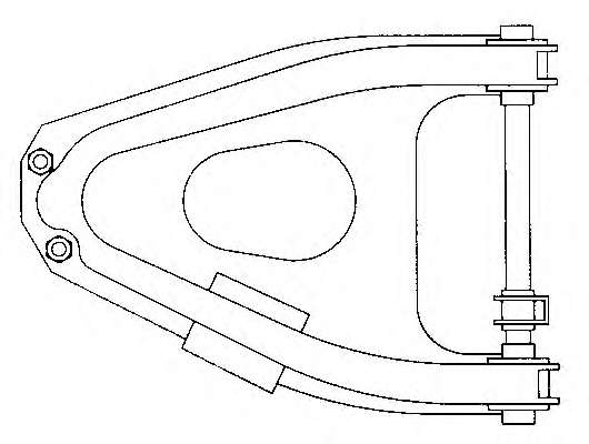 Рычаг независимой подвески колеса, подвеска колеса